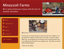 Tablet Screenshot of minazzolifarms.com